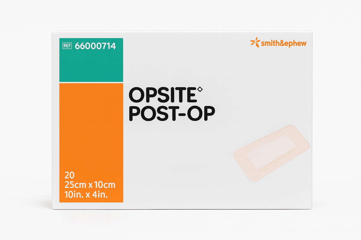 OpsitePost-Operative Dressing, 25 x 10 cm