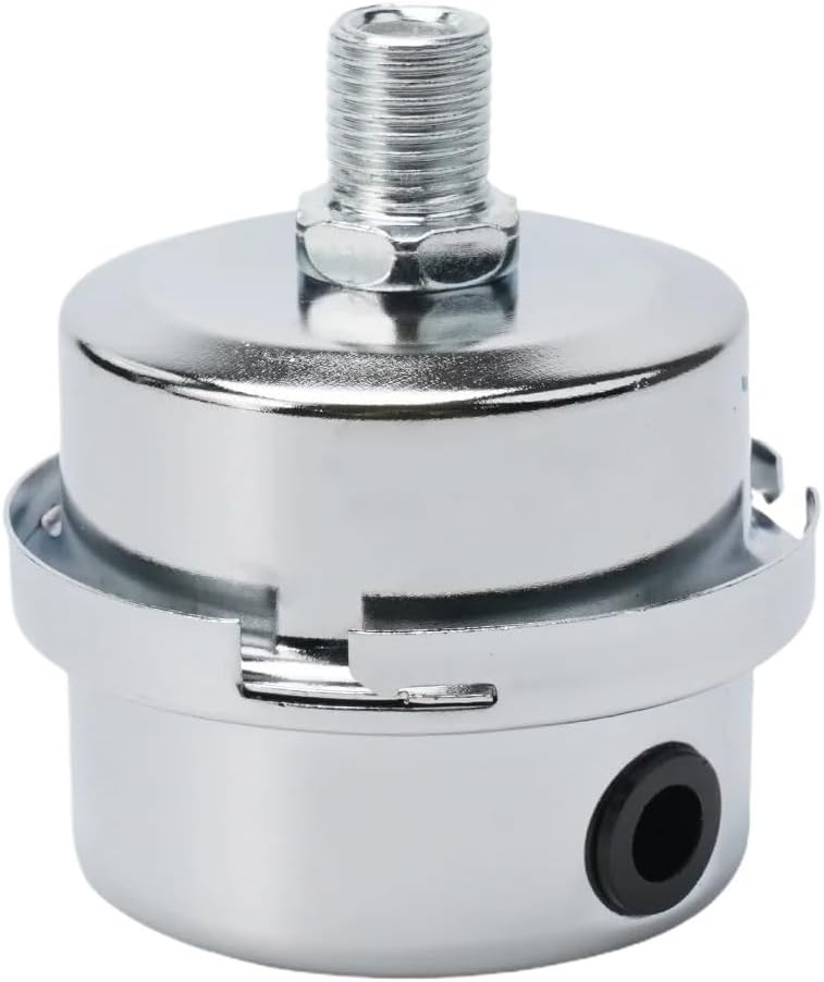 12.5/16 / 20mm Air Filter Oil-Free Muffler Air Compressor Pump Accessories Screw Thread Silencer Noise Filter Part(12.5mm)