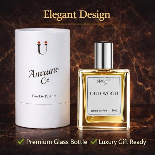Image of Oud Wood Eau de Parfum for Men (50ml) - A Long Lasting, Smoky & Woody Fragrance with Cardamom, Sandalwood & Amber | Luxury Perfume Gift