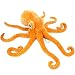 JESONN Giant Realistic Stuffed Marine Animals Soft Plush Toy Octopus Orange (33.5 Inch)