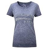 gio goi hoodie shirt Laenge 70 cm Gio Milano, Shirt mit Wash-Out-Effect Farbe Jeans, Größe L