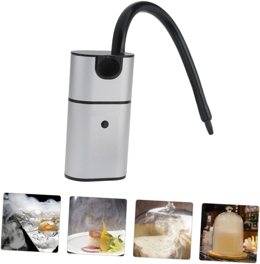 Kisangel 1set Handheld Cold Smoker Woodchips for Bbq Steak Cocktails and More Compact Cold Tool for Authentic Flavor No Heat Source Required