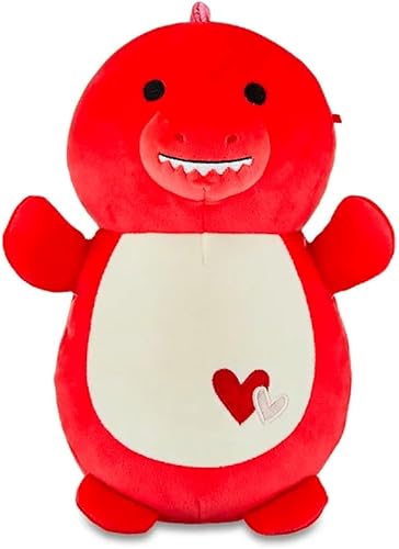 Miniatura 1 de Squishmallows HugMees Duster The Dinosaur de San Valentín de 10"