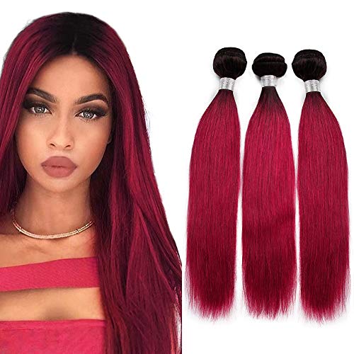 613 Blond Human Hair Bundles (12 14 16, 1B BUG)