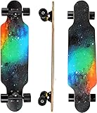 asktom 31' Longboard 7 Layers 31'x8' Skateboard Pro Complete 7Ply Maple Complete Cruiser for...