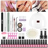 Selbst auswählbare Farben: Sie können 20pcs UV Nagellack aus 32pcs verschiedenen Farben Gellack nach Ihren Belieben wählen und uns per E-Mail Ihre gewünschte Farbenummer mitteilen. Reine Farbe oder mit schönen Glitzer Gellack steht zur Verfügung, passend zu allen Gelegenheiten.