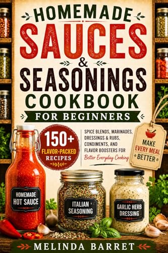 Homemade Sauces & Seasonings Cookbook for Beginners: 150+ Spice Blends, Marinades, Dressings, Rubs, Condiments, and Flavor Boosters for Better Everyday ... Meals (The Homemade Kitchen Series) image 2