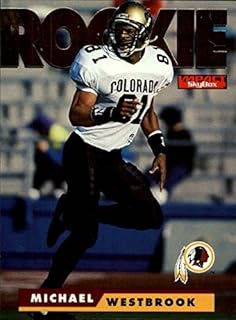 1995 SkyBox Impact #172 Michael Westbrook RC NFL Football Trading Card