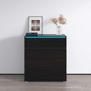 Amazon.com: High Gloss Black Dresser
