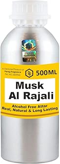 Parag Fragrances Musk Al Rajali Attar 500ml Wholesale Pack Attar (Alcohol Free, Long Lasting Attar For Men - Women
