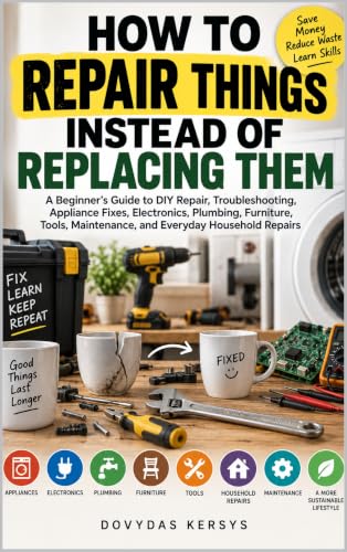 How to Repair Things Instead of Replacing Them: A Practical Beginner’s Guide to Diagnosing, Fixing, Maintaining, and Restoring Everyday Household Items, Appliances, Electronics, Furniture and more image 2