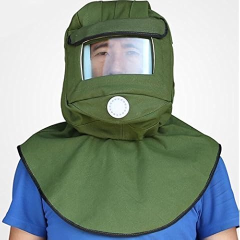 Buwico®Sand Blasting Hood Cap Anti Wind/Sandblaster Tools Dust Protective Face Mask Cover