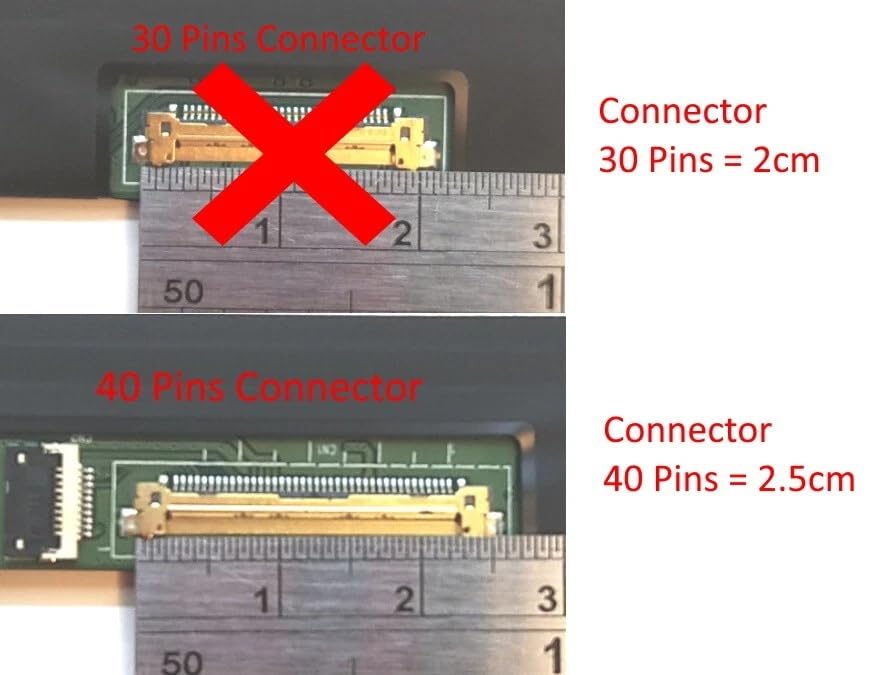 Image of Screen Replacement for N156KME-GNA 15.6 inch Non-Touch Quad-HD 2560(RGB)x1440 40pins 165Hz LCD LED Display Panel