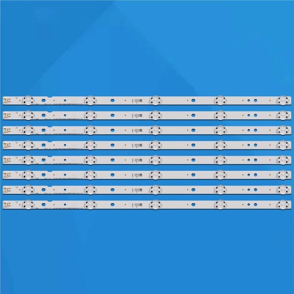 Striscia di retroilluminazione a LED 5 led adatti for Innotek 49 pollici Panasonic REV0.4 TX-49DS500B TX-49DS500E TZLP151KHAB6 TZLP151KHAB1 TX-49ES400B