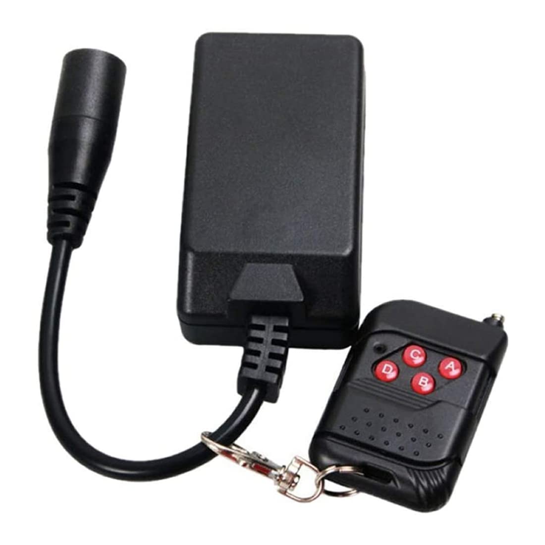 PRATYAHARA - Receptor de Control Teledirigido sin XLR portátil de 3 pines para la máquina de niebla de Humo Receptor de Control de Escena DJ empañado 400W 900