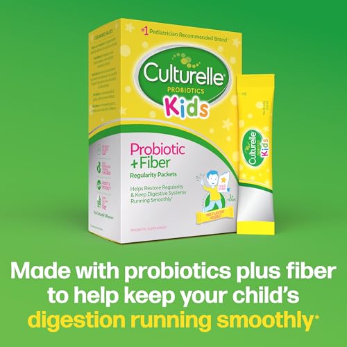 Culturelle Kids Probiotic + Fiber Packets, Ages 1+, Unflavored, 24 Count - image 8