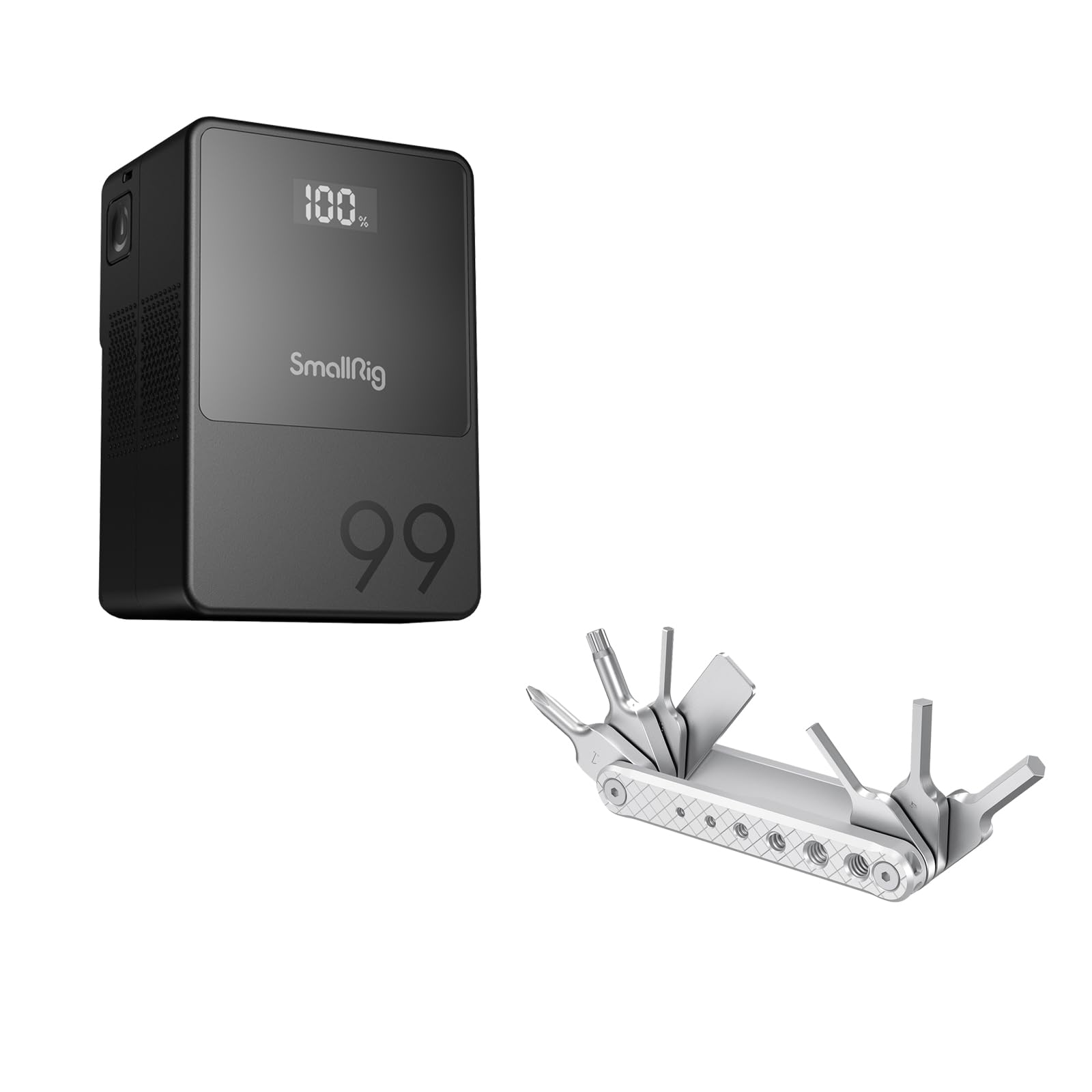 SMALLRIG Bundle V Mount Battery VB99 Folding Tool Set