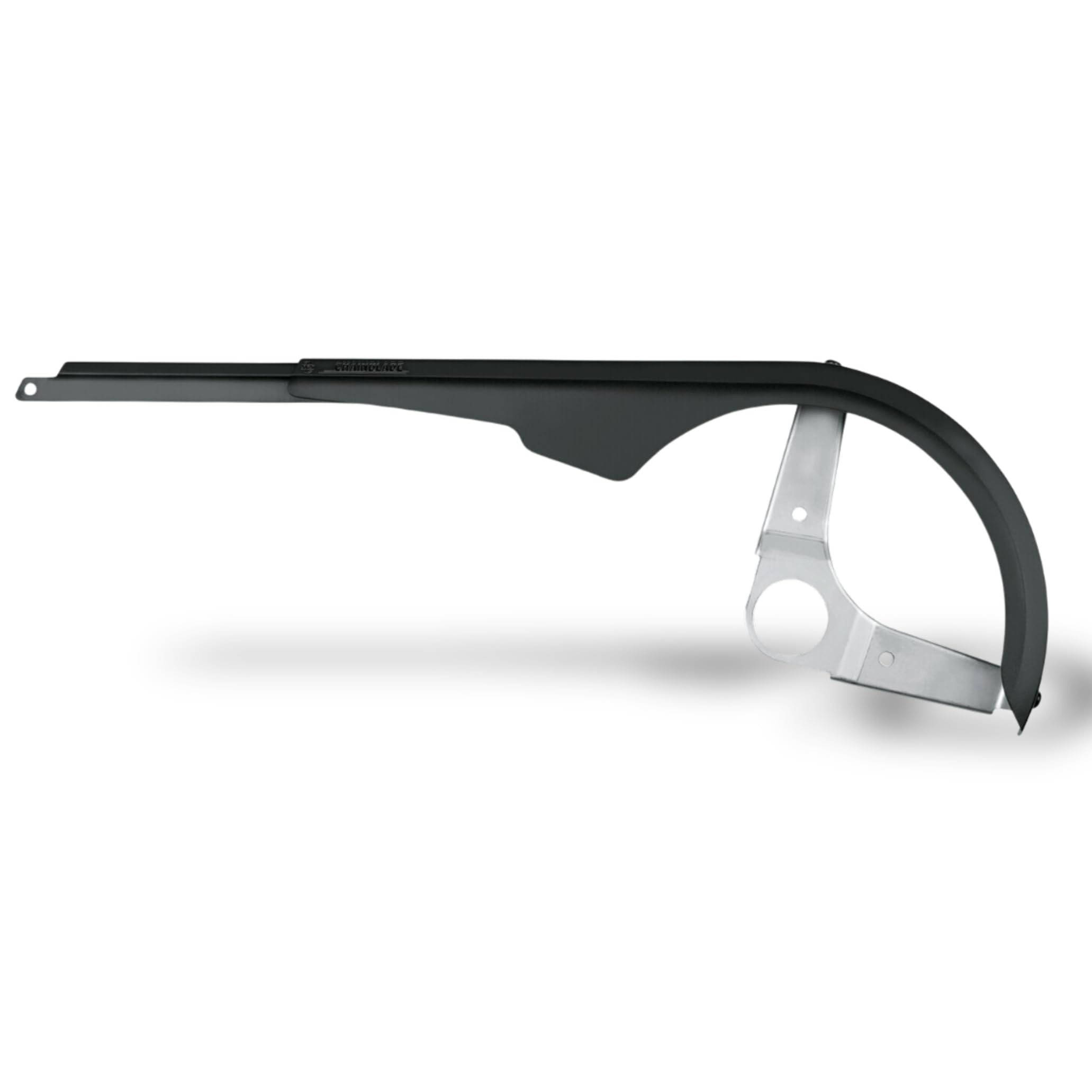 SKS GERMANY CHAINBLADE BLACK 158 mm, 175 mm i 199 mm osłona łańcucha rowerowego (nadaje się do przekładni piasty lub łańcucha, z regulowanym profilem, wykonana z odpornego na uderzenia tworzywa