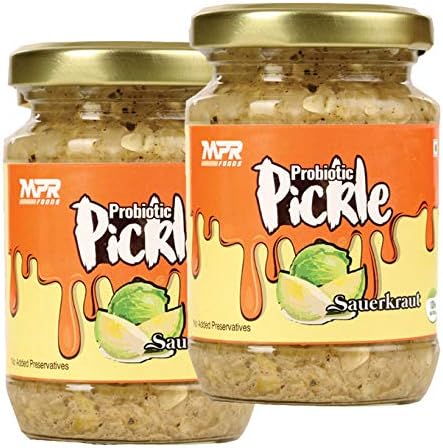 MPR Foods Probiotic Sauerkraut Pickle 150gms (Pack of 2) (300 GMS)