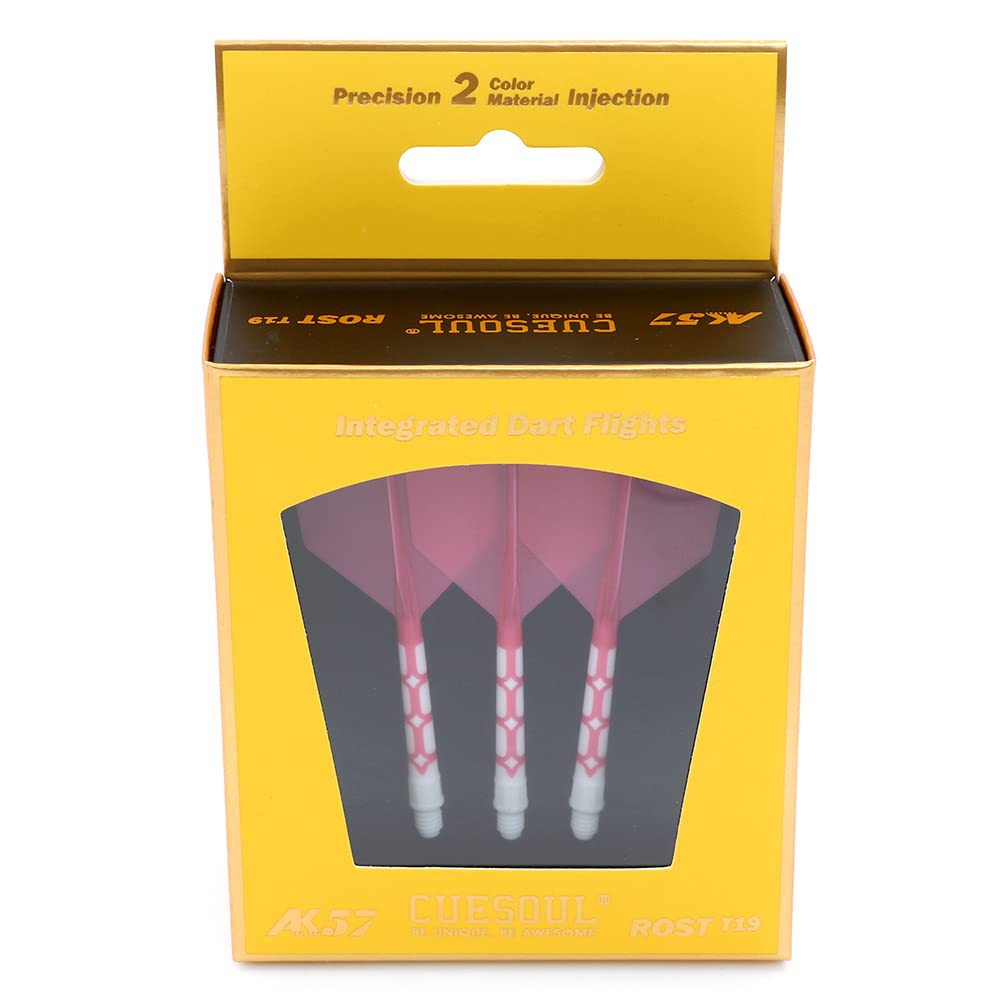 CUESOUL ROST T19 Integrated Dart Shaft and Flights Big Wing Shape,Set of 3 โ image 1