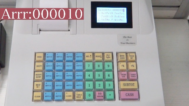 Amazon.com : Electronic Sharp Thermal Cash Register Pos 48 Keys