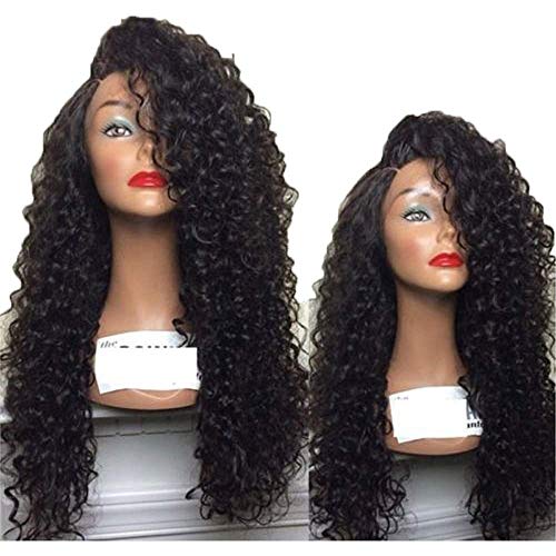 Perruque afro marron à longs cheveux bouclés pour vos soirées branchées