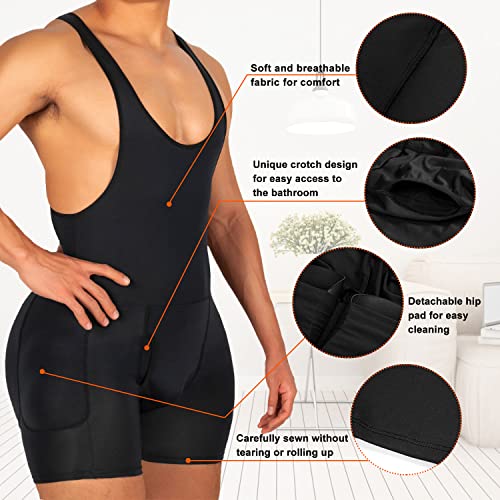 Ribika SS316 Mens Butt Lifter Shapewear Sexy Compression Boxer Panties Butt Padded Underwear Body Shaper thumb #2