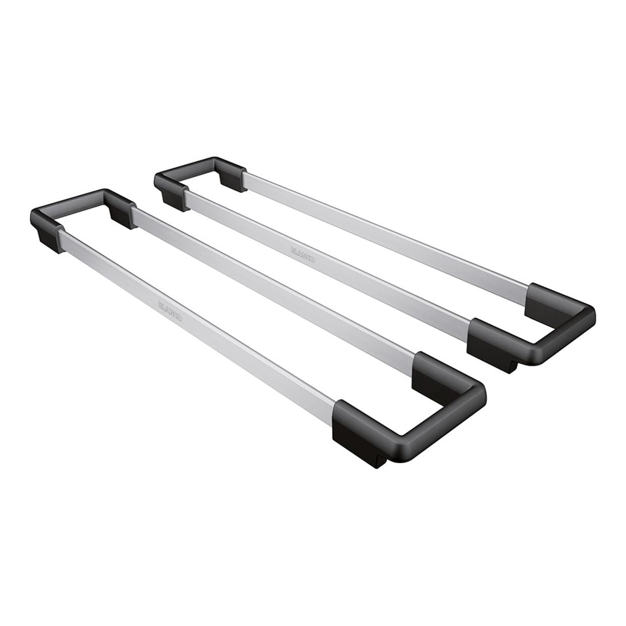BLANCO ETAGON rails (set of 2) | 374 x 70 mm | Perfect complement for your ETAGON ceramic sink | More flexibility & additional storage area for comfortable work in the kitchen