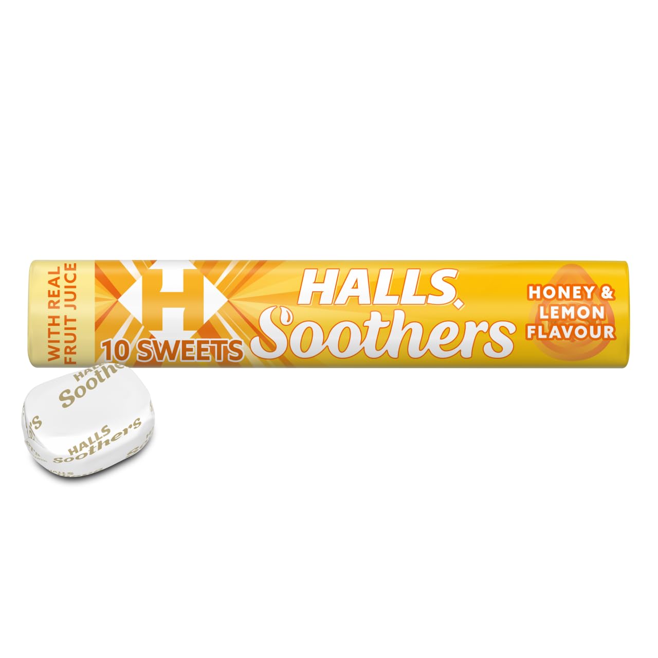 Halls Soothers Honey and Lemon 45g