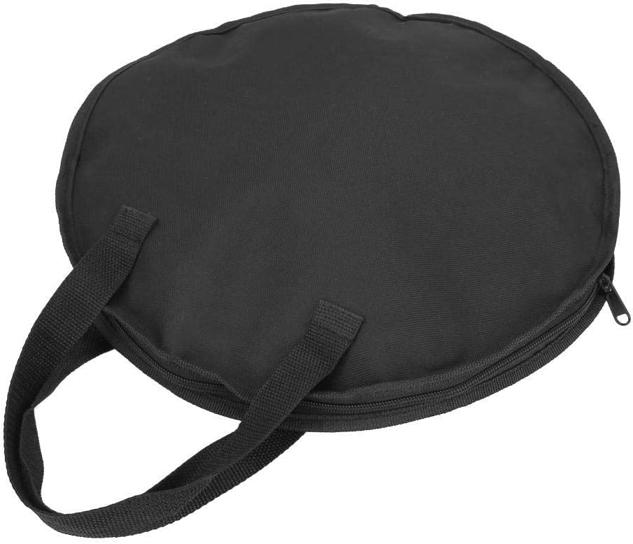 GLOW WINGS Dumb Drum Bag, Portable 12 Inch Dumb Drum Practice Pad Bag Oxford Cloth Carrying Bag Case-picture-37