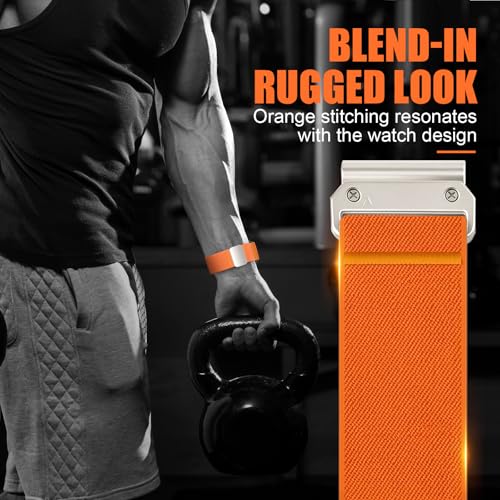 Correa de nylon 22mm para reloj Garmin con cierre magnético miniatura 2