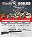 Hatsan Mod 125 .22 Cal 1250 FPS / 33 FPE - Vortex Piston Break Barrel Air Rifle 22 Caliber + 3-9×40 Scope | Small & Medium Game Youth air Gun + Wearable4U 500x Pellets & 100x Targets Bundle