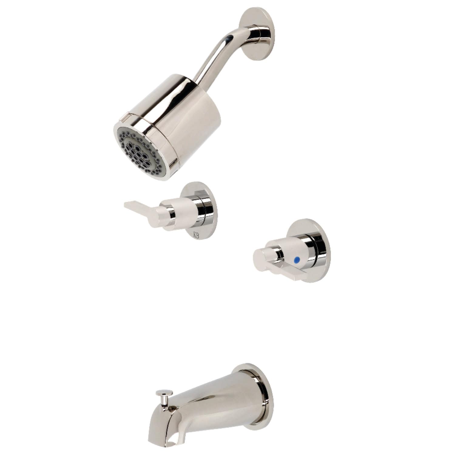 Robinet de baignoire et douche NuvoFusion KBX8146NDL Kingston Brass en laiton