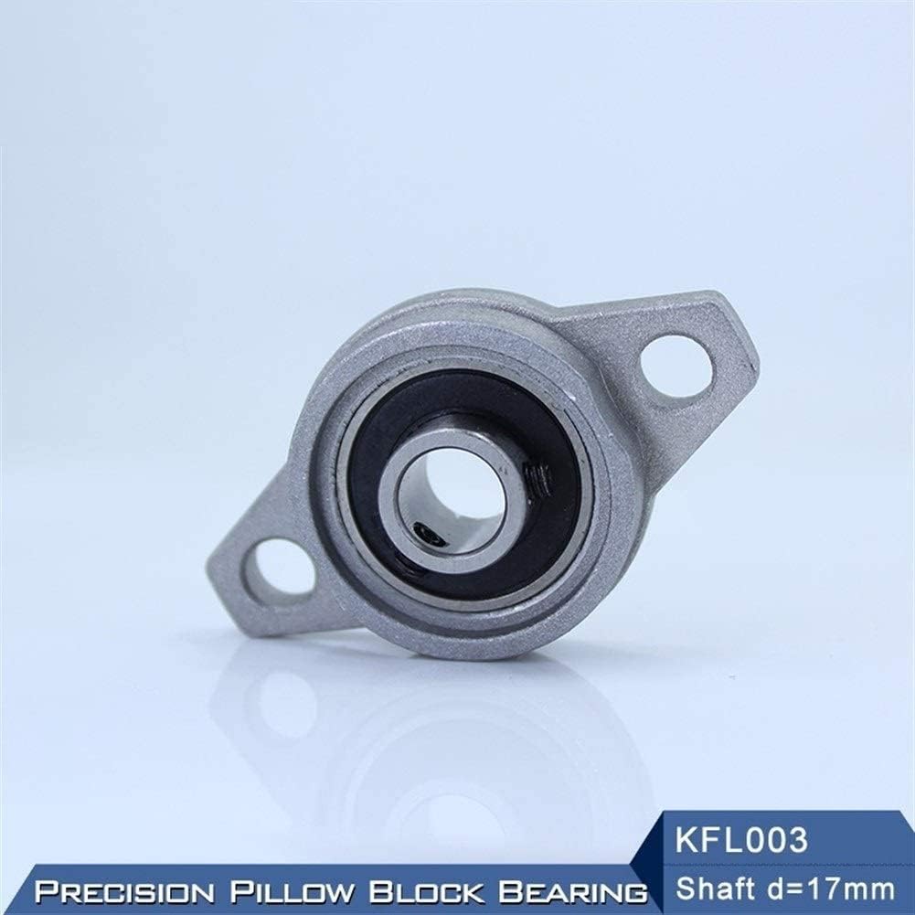 TMP1105 KFL003 Mounted Bearing 17mm Shaft Diameter KFL Zinc Alloy Pillow Block Housing Flange Block Bearings KFL003 FL003 Precision