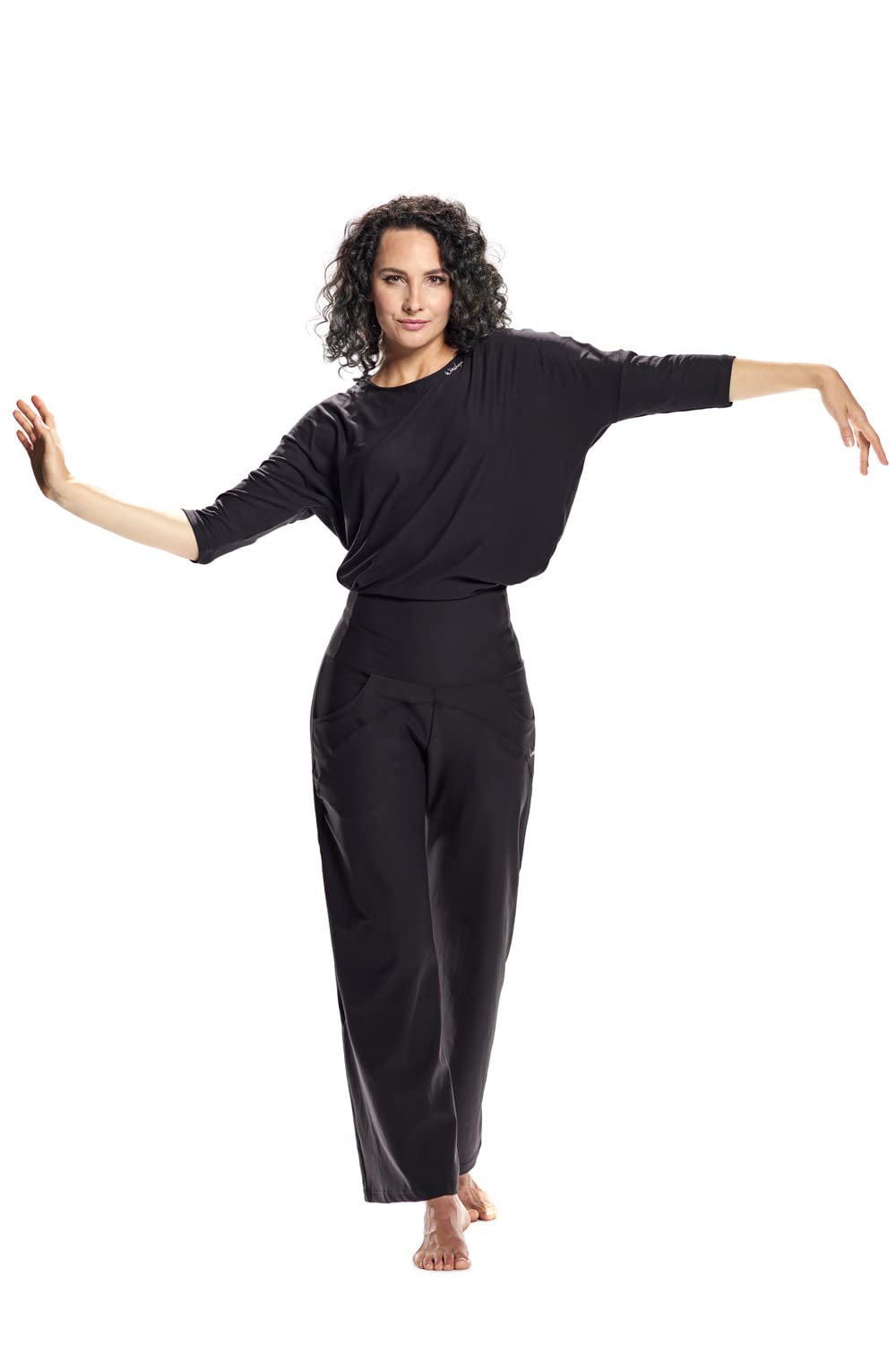 WINSHAPE Winshape Dt111ls Débardeur Fonctionnel À Manches ¾ pour Femme T-Shirt de Yoga Femme (Lot de 1)