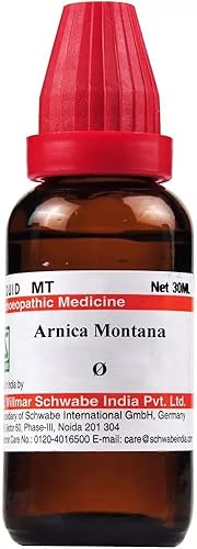 Willmar Schwabe India Tintura madre homeopática Arnica Montana 1X (Q) (1.0 fl oz)