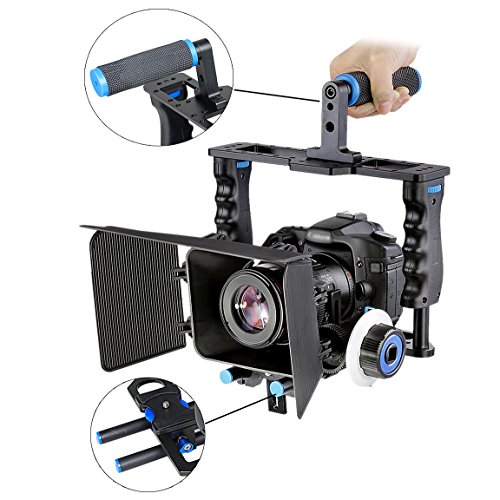 Aluminum Alloy Camera Movie Video Cage Kit Film Making System Includes (1) Video