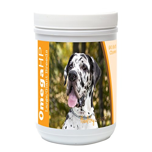 Healthy Breeds Great Dane Omega HP Fatty Acid Skin and Coat Suppo...
