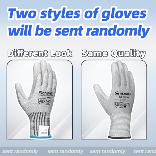 Cut Resistant Work Gloves for Men and Women - Touchscreen, XL, Multipurpose