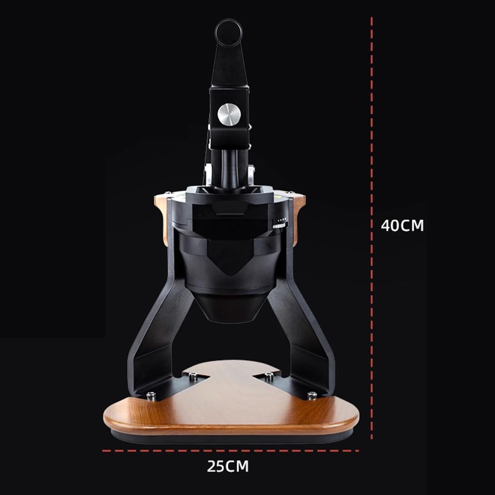 Molinillo de café manual, molinillo de rebabas ajustable con plato cónico de 83 mm, manivela para espresso, goteo, prensa francesa y infusión fría, diseño compacto para café molido fresco