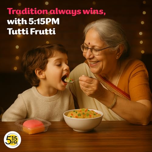 Image of 5:15PM Tutti Frutti 500gm | Tutti Frutti for Cake Baking | Dried Mix Multicolour Papaya pieces | Sweet Cherries - 500gm (Pack of 3)