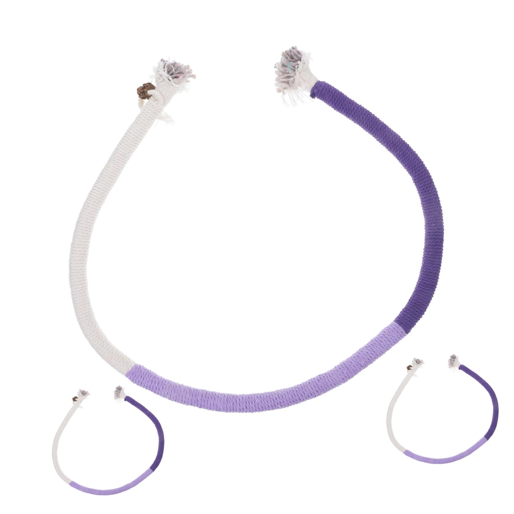 Ipetboom 15pièces Jouets Cataire pour Chats Cordes à Mâcher Interactives pour Éveiller Instinct De Chasse Et Aider à Hygiène Jouet Amusant pour Chats Intérieur
