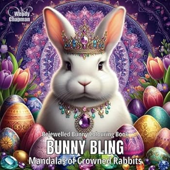 Bunny Bling: Mandalas of Crowned Rabbits (Crowned Creatures)
