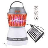 Anordsem Lampe de Camping LED Rechargeable UV avec Fonction Bug Zapper Chargeur...
