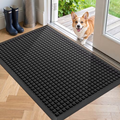 WELDUN Front Door Mat Outside Entrance, Heavy Duty Doormat, 29.5"x17"