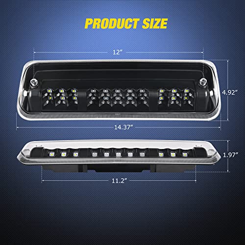 Image of Nilight Third Brake Light for Ford F150 Lobo 2004-2008 Explorer 2007-2010