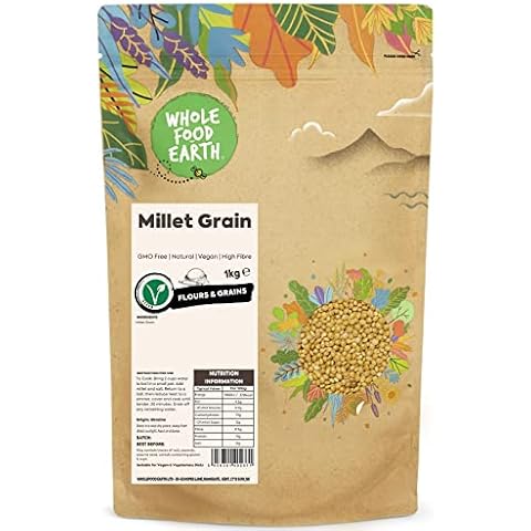 Wholefood Earth 1 kg Millet Grain - Gluten Free Cover
