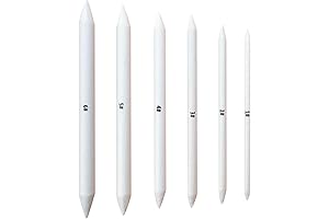 6 PCS Blending Stumps and Tortillions Art Blenders