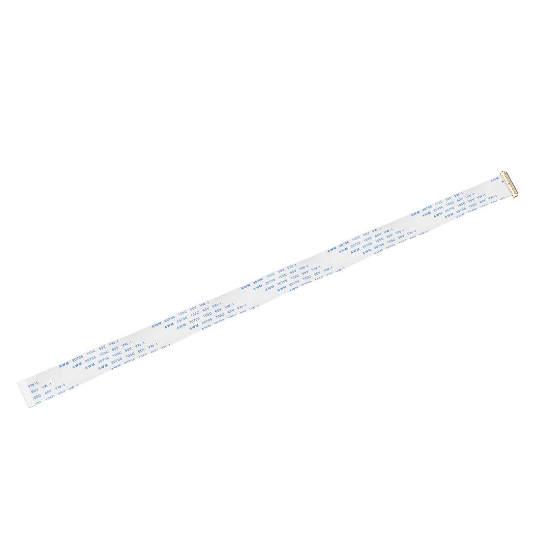 Flexible Flat Cable, 30 Pins 0.5mm Pitch 400mm FPC FFC Flexible Ribbon Cable for LCD TV DVD Player Laptop (B Type)