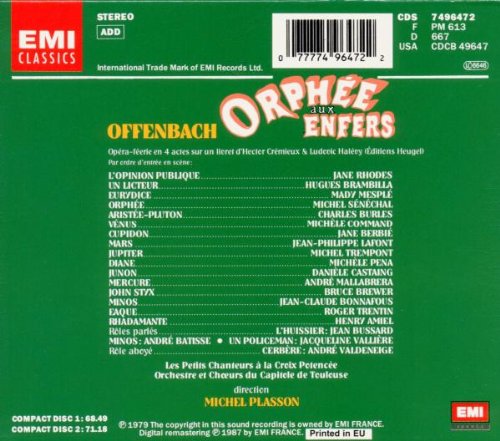 Orphée Aux Enfers